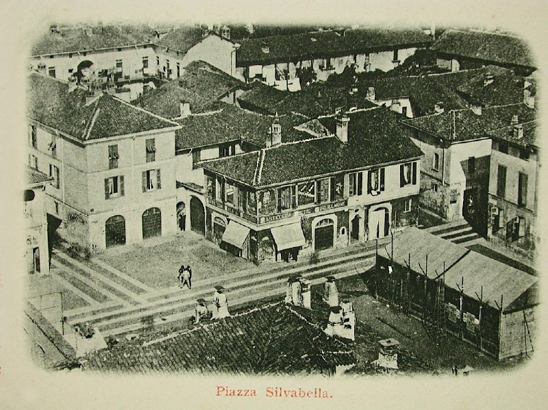 1940 Piazza Silvabella Vista dalla torre civica.JPG